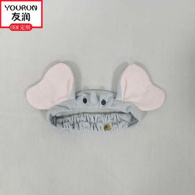 لطيف الفيل الطائر غسل الأذن الوجه أفخم رباط شعر ملحقات لعبة لينة