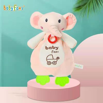 0-3 سنوات ألعاب نوم قطيفة للأطفال الصغار هدية لطيفة على شكل بطة على شكل فيل