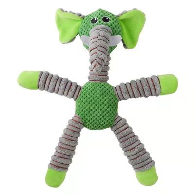 ISO ECO Friendly Anti Bite Puppy Dog لعبة قطيفة بمرونة