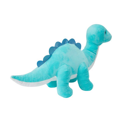 لا تشوه Kawaii Blue Dinosaur Stuffed Toy OEM ODM