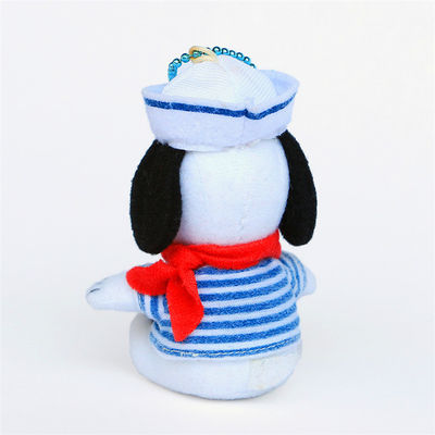 الجملة 15 سم جميل بحار البدلة Snoopy أفخم مفتاح سلسلة حقيبة قلادة هدية الصبي الصغير