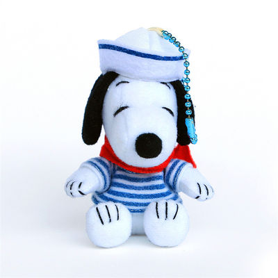 الجملة 15 سم جميل بحار البدلة Snoopy أفخم مفتاح سلسلة حقيبة قلادة هدية الصبي الصغير