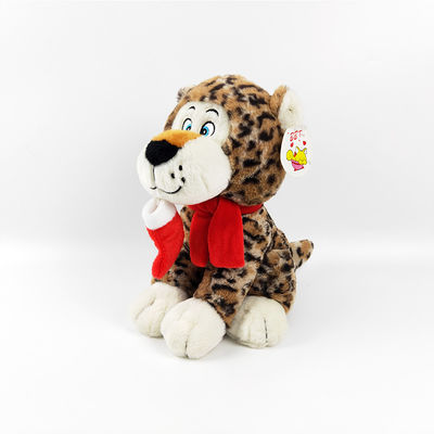 EN71 25cm PP Cotton Filling Jaguar Plush Toy كهدية احتفالية