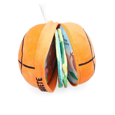 ODM Not Torn Plush Ball Book مع إغلاق السوستة