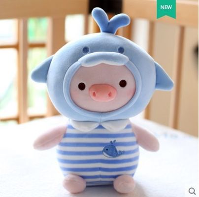Kawaii الكرتون خنزير ألعاب من القطيفة مع حشوة القطن PP