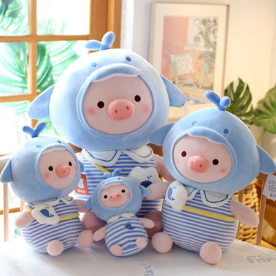 Kawaii الكرتون خنزير ألعاب من القطيفة مع حشوة القطن PP