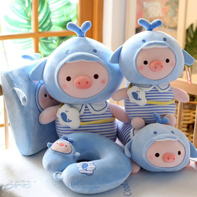 Kawaii الكرتون خنزير ألعاب من القطيفة مع حشوة القطن PP