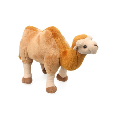 دمية بتصميم جديد 35 سنتيمتر لعبة قطيفة لطيفة على شكل جمل OEM محاكاة شعار مخصص