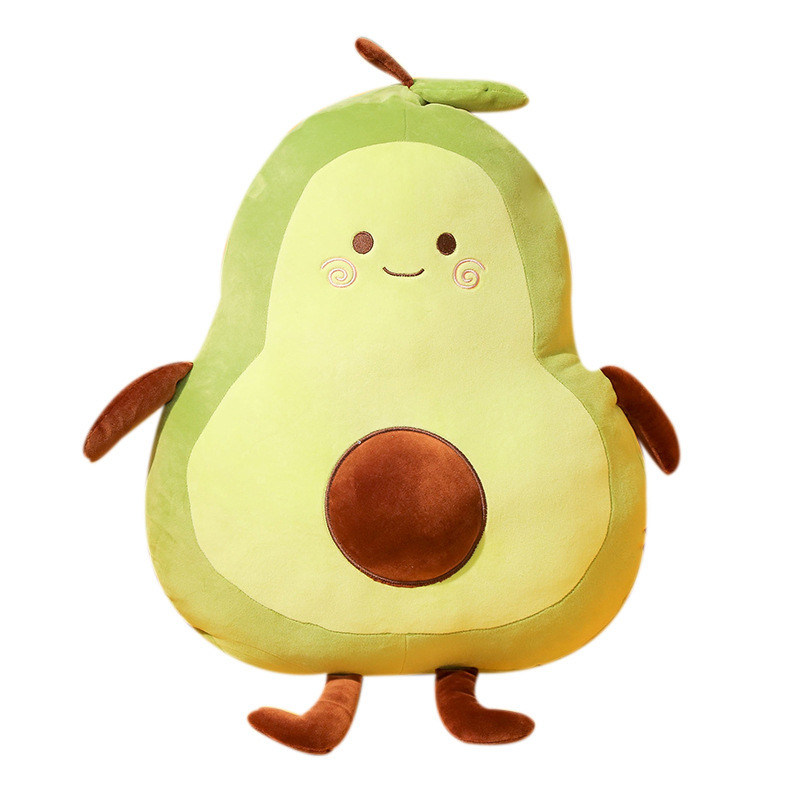 دمية محشوة أفوكادو بالقطن 45 سم لديكور المنزل